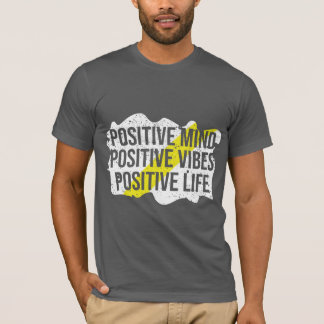Positieve geest. Positieve vibes. positief leven T-shirt
