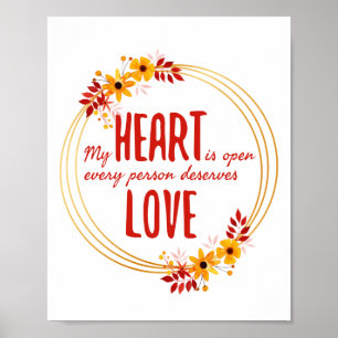 positieve gezegden voor zelfliefde en succes poster