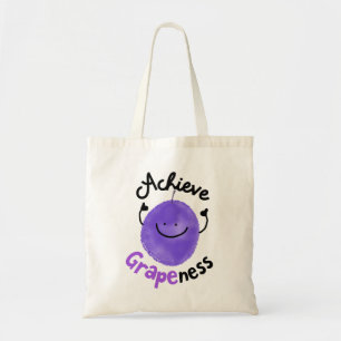 Positieve grafische kaart - Behaal details Tote Bag