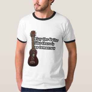 positieve guitar quote for guitar lovers t-shirt