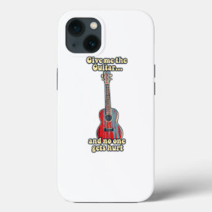 positieve guitar words for guitar lovers iPhone 13 hoesje