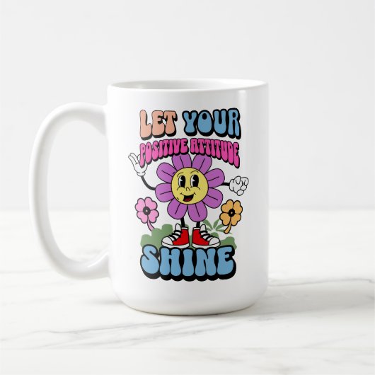 Positieve houding Motivatie Inspirerend Koffiemok (Links)