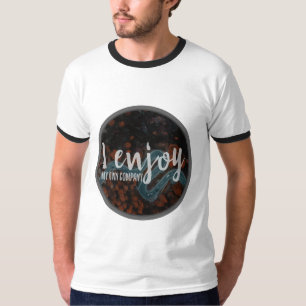 positieve instelling motivatie koersen t-shirt