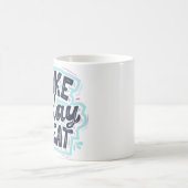 positieve koersen koffiemok (Center)