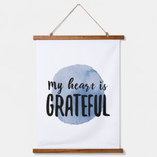 positieve levenden voor zelfaanvaarding en zelflie hangend wandkleed