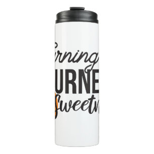 Positieve levensboodschap - Van zuur naar zoet Thermosbeker
