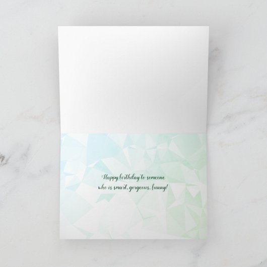 Positieve Mango Pun - Heb een Mangonificent Verjaa Kaart (Binnen)