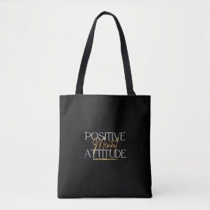Positieve mentale houding draagtas