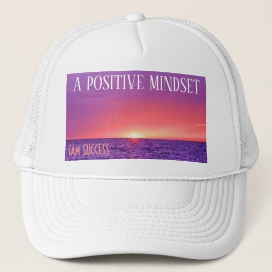 POSITIEVE MINDSET TRUCKER PET (Voorkant)
