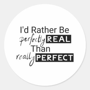 Positieve Motivatie aanhalingstekst Ronde Sticker