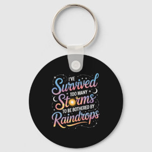 Positieve Motivatie Inspirerend, Ik Heb M Overleef Sleutelhanger
