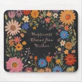 Positieve offerte Mousepad - Floral Muismat (Voorkant)