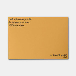 Positieve opmerkingen na de introductie post-it® notes