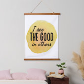 positieve overtuigingen voor het bereiken van doel hangend wandkleed (Slaapkamer)