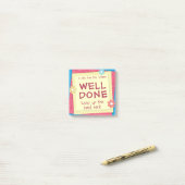 Positieve post voor studenten | Goed gedaan Post-it® Notes (Op bureau)