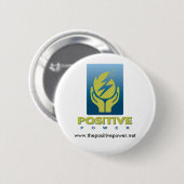 Positieve Power Log Button (Voorkant /achterkant)
