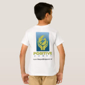 Positieve Power T-shirts voor kinderen (Achterkant volledig)