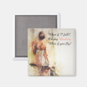 Positieve Quote Koelkast Magneet (Voorkant / Achterkant)