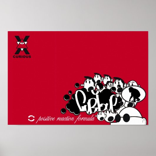positieve reactieformule poster (Voorkant)