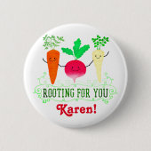 Positieve roetkoppeling - Rooking voor u Ronde Button 5,7 Cm (Voorkant)