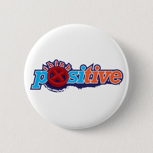 Positieve Sleutelhanger en Button (Voorkant)