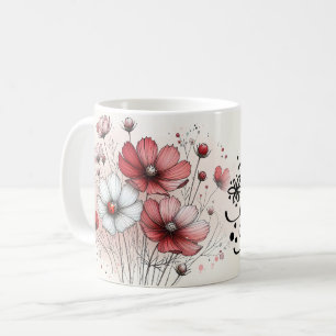 Positieve Spreuken Bloemen Mok