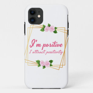 positieve spreuken voor zelfliefde iPhone 11 hoesje
