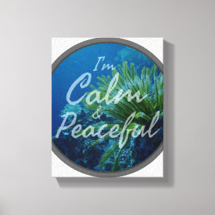 positieve verklaringen over zelfaanvaarding canvas afdruk