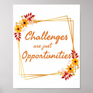 positieve verklaringen voor vrouwen op het werk poster