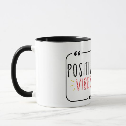 Positieve Vibe Mok (Links)
