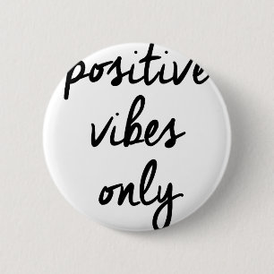 Positieve Vibes alleen voor het Verenigd Koninkrij Ronde Button 5,7 Cm