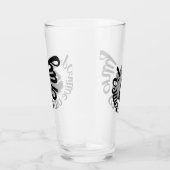 Positieve Vibes citeert alleen Zen Yoga Meditation Glas (Rechts)