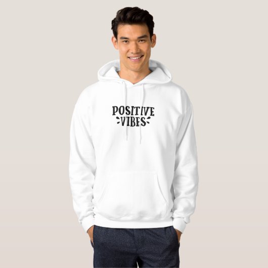 Positieve Vibes Hoodie (Voorkant volledig)