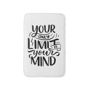 Positieve Vibes - Je Eensde Limiet is Je Geest Badmat