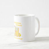 Positieve Vibes limonade Mok (Voorkant rechts)