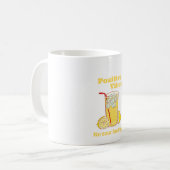 Positieve Vibes limonade Mok (Voorkant links)
