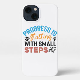 Positieve Vibes | Motiverende Spreuk iPhone 13 Hoesje