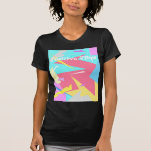 Positieve Vibes Pastel Colors Abstract T-shirt
