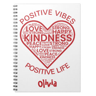 Positieve Vibes Positief Leven Persoonlijk Notitie Notitieboek