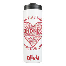 Positieve Vibes Positief Leven Thermische Bekerk