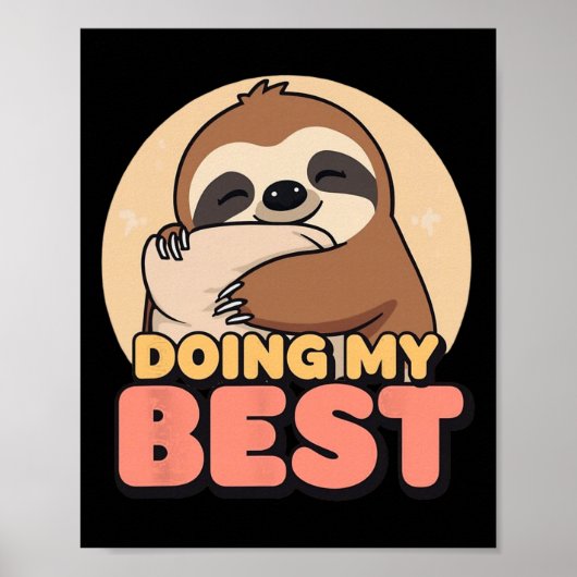 Positieve Vibes Poster (Voorkant)