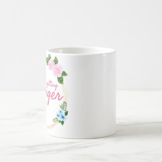 positieve vibes quotes voor werk koffiemok (Center)