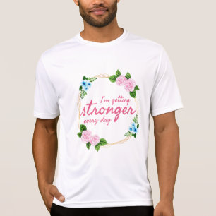 positieve vibes quotes voor werk t-shirt