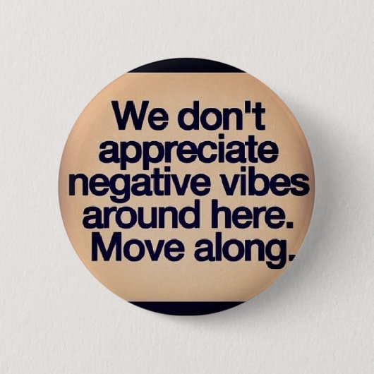 positieve vibes ronde button 5,7 cm (Voorkant)