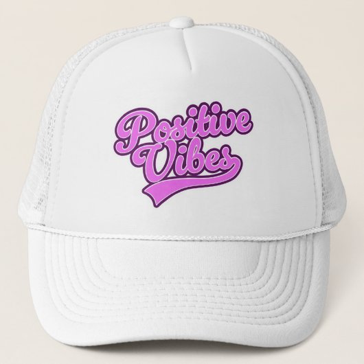Positieve Vibes Trucker Pet (Voorkant)