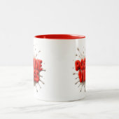 Positieve Vibes Tweekleurige Koffiemok (Center)