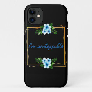 positieve vibraties bevestigingen voor succes iPhone 11 hoesje
