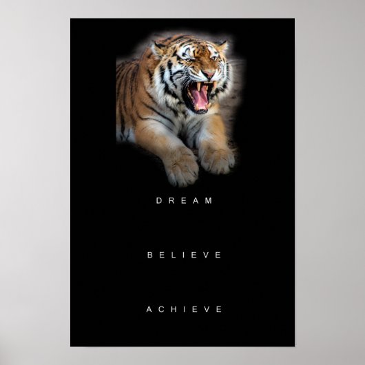 positieve zelfverbetering poster (Voorkant)