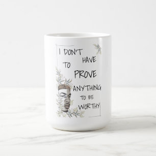 Positieve Zelfwaardering Bevestiging Koffiemok