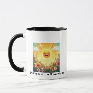 Positieve Zonneschijn Kunst – Helder Gelukkige Zon Mok